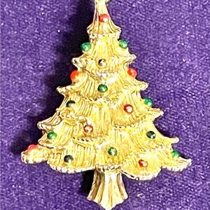 Vintage Gerry’s Holiday Tree Brooch